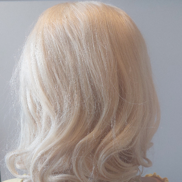 Perruque naturelle blond brezilienne